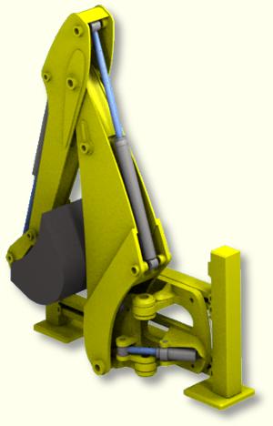 Modelling teh Frame and Components of the Back Actor
