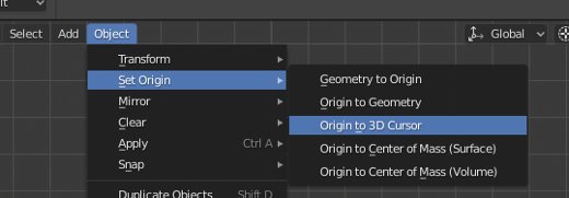 Blender 2.80 - Object Menu