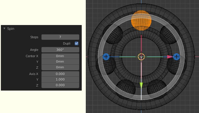 Blender 2.80 - Spin Tool