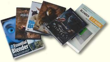 Blender Books & DVD's