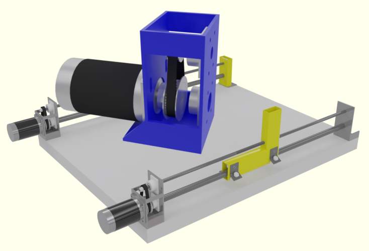 Exploring ideas for CNC drive options in Blender